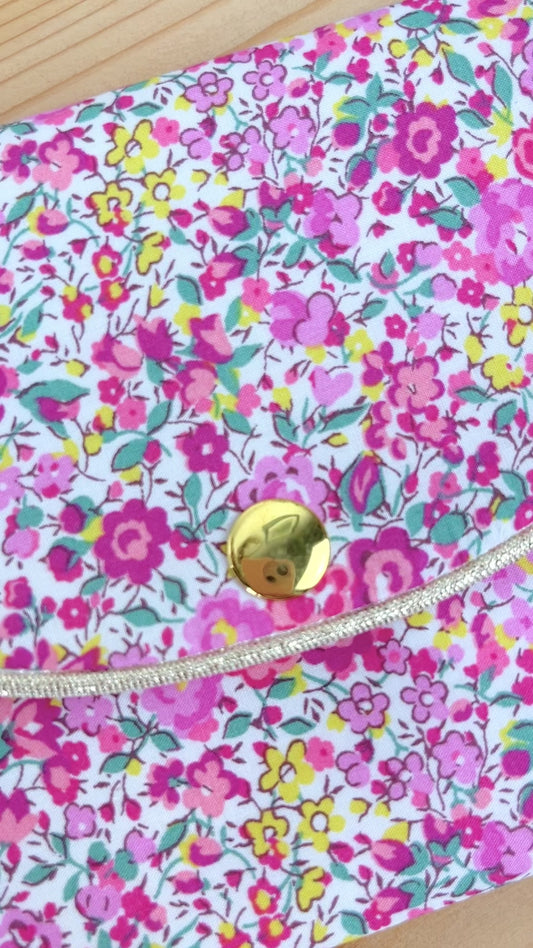 Le porte monnaie Liberty Emma hibiscus