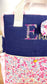 Sac à dos enfant personnalisé Ombeline Liberty Pois de senteur