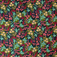 Coupon 95x50cm oton mille-fleurs fond canard
