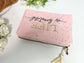 Pochette rose poudré life is beautiful