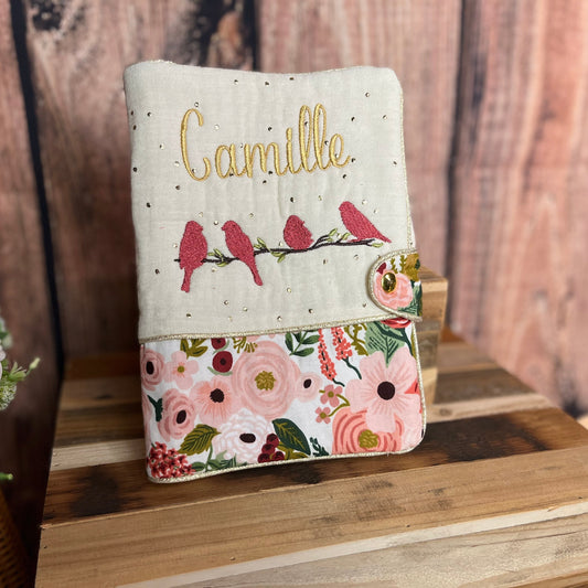 Protège carnet de santé oiseaux
