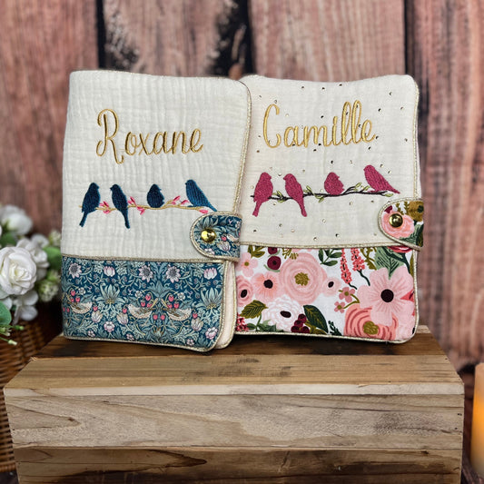 Protège carnet de santé oiseaux