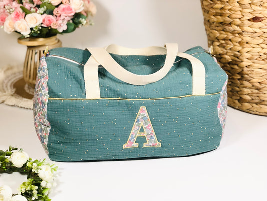 Louison le sac polochon adulte initiale tissu