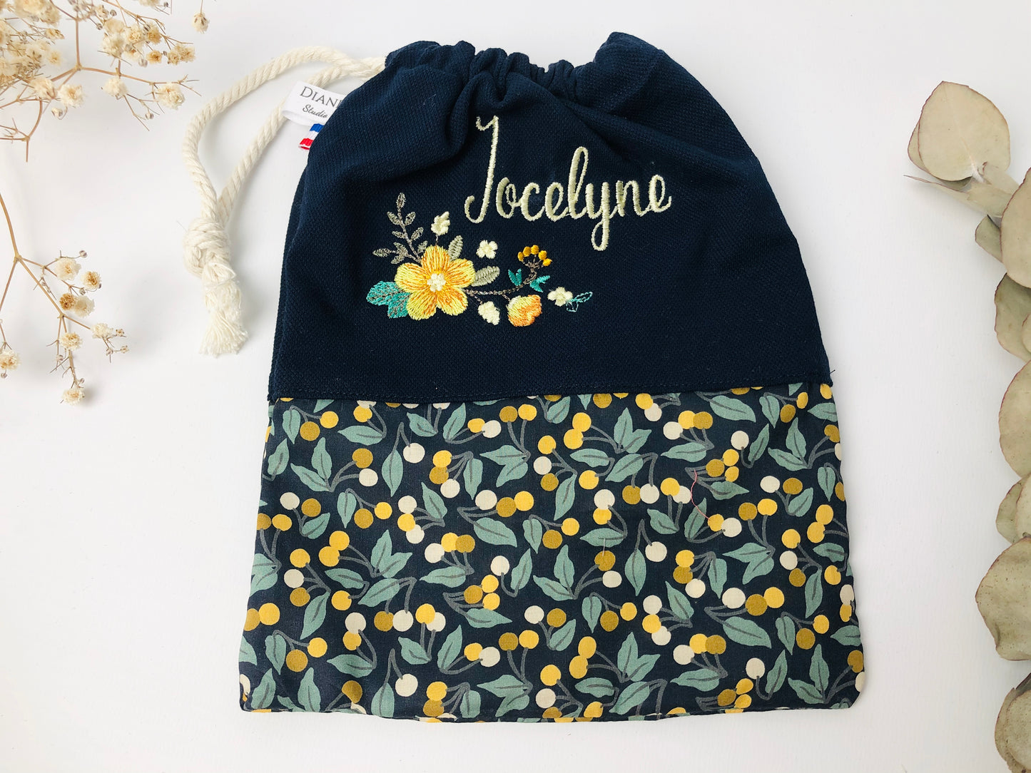 Motif floral Jocelyne