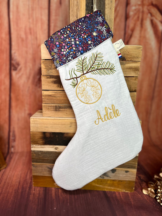 Chaussettes de Noël 100% personnalisables Liberty of London